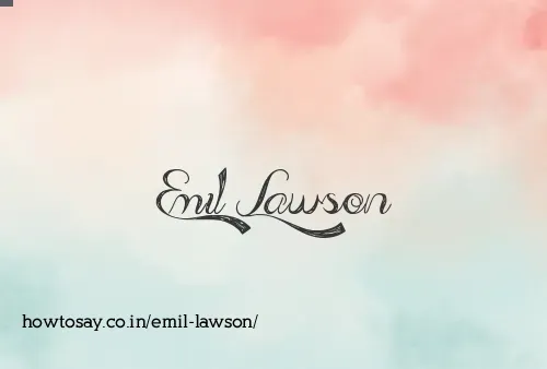 Emil Lawson