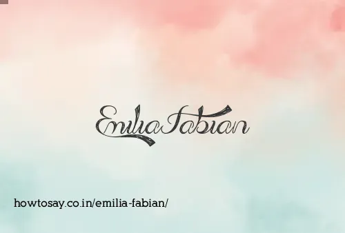 Emilia Fabian