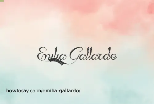 Emilia Gallardo