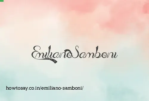 Emiliano Samboni