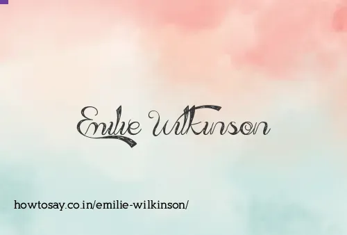 Emilie Wilkinson