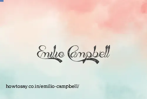 Emilio Campbell