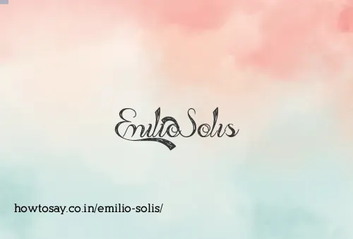 Emilio Solis