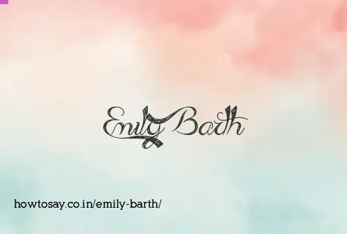 Emily Barth