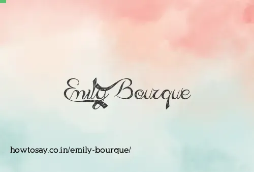 Emily Bourque