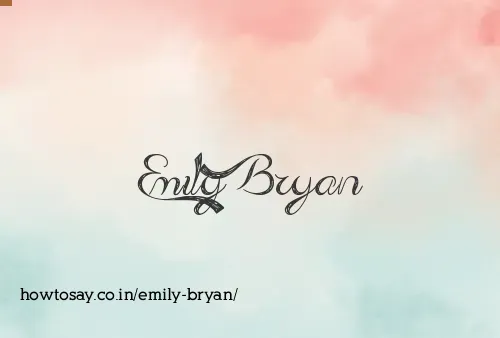 Emily Bryan