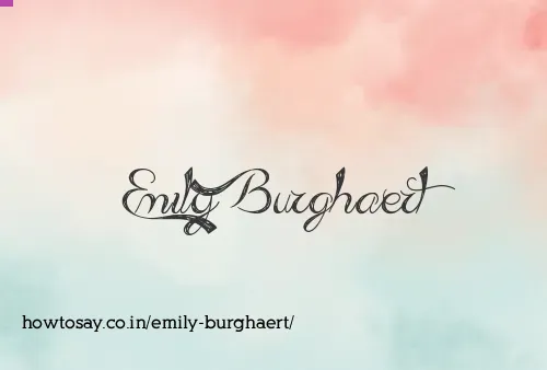 Emily Burghaert