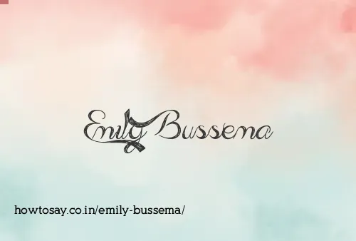 Emily Bussema