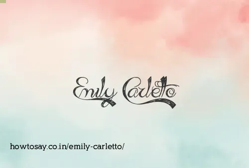 Emily Carletto