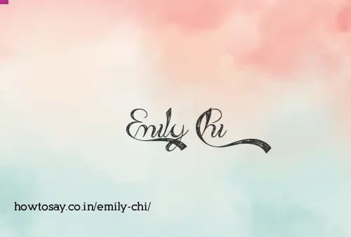 Emily Chi