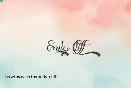 Emily Cliff