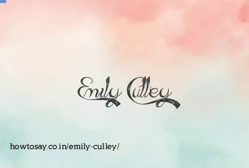 Emily Culley