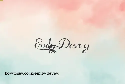 Emily Davey