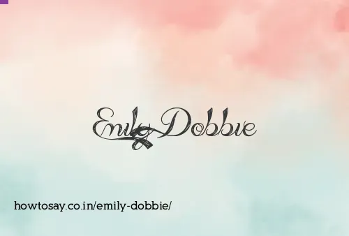 Emily Dobbie