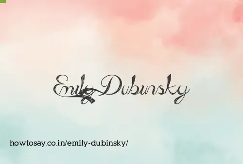 Emily Dubinsky