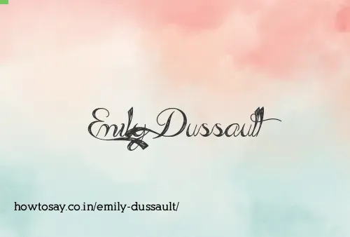 Emily Dussault