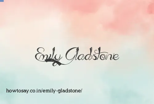 Emily Gladstone