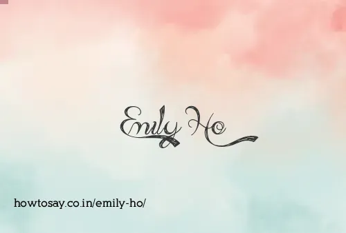 Emily Ho