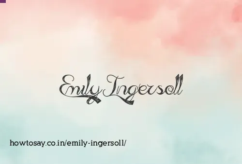 Emily Ingersoll