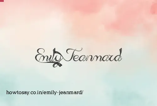 Emily Jeanmard