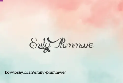 Emily Plummwe