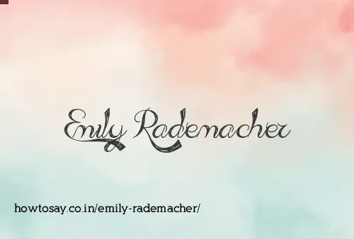 Emily Rademacher