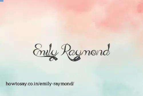Emily Raymond