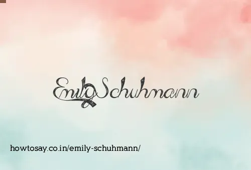 Emily Schuhmann
