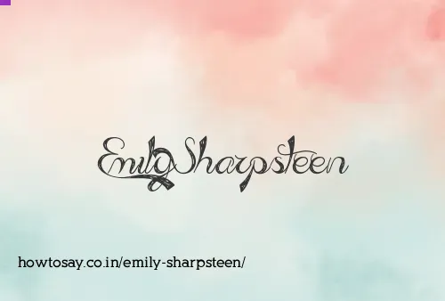 Emily Sharpsteen