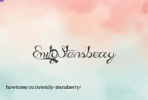 Emily Stansberry