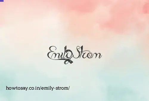 Emily Strom