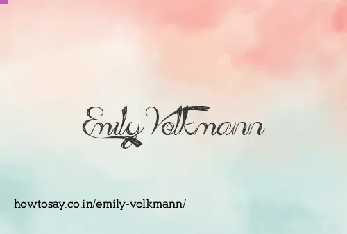 Emily Volkmann