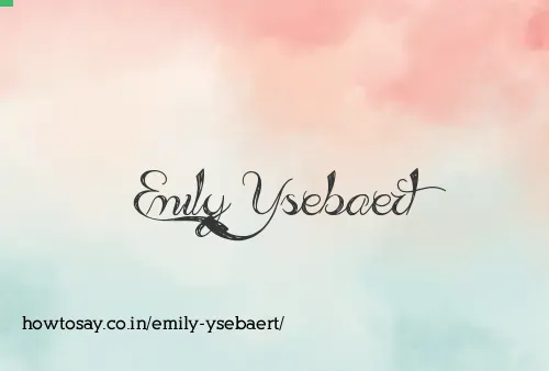 Emily Ysebaert