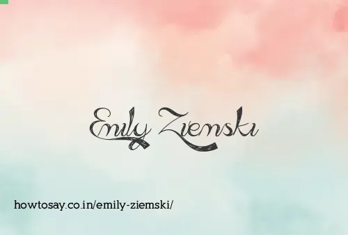 Emily Ziemski