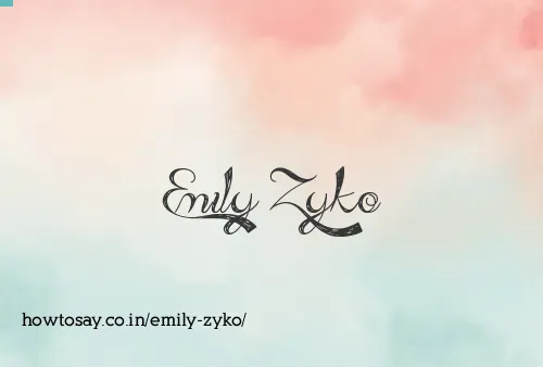 Emily Zyko