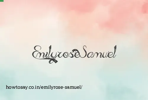 Emilyrose Samuel