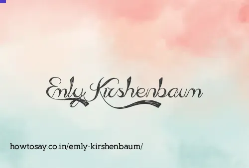 Emly Kirshenbaum