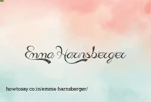 Emma Harnsberger