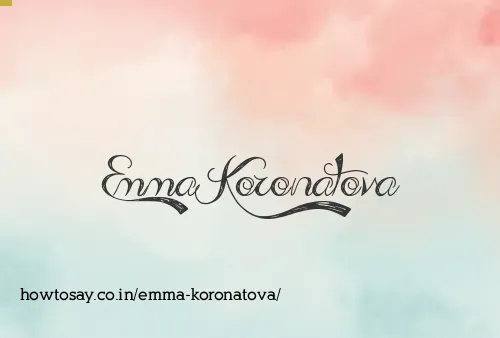 Emma Koronatova