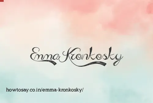 Emma Kronkosky