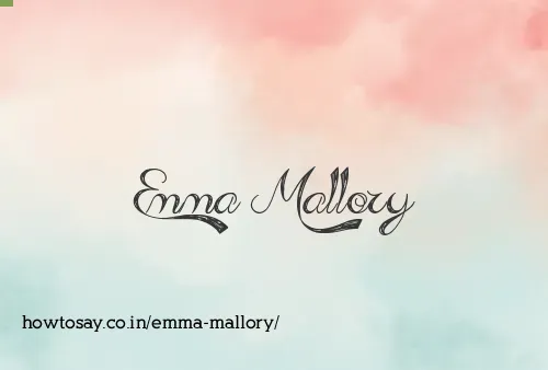 Emma Mallory