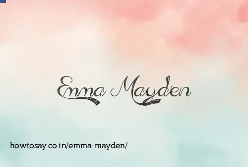 Emma Mayden