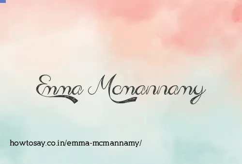 Emma Mcmannamy