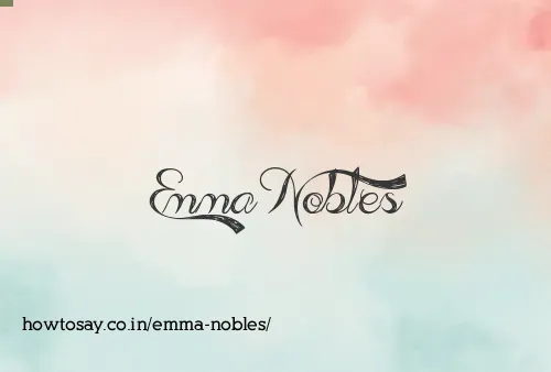 Emma Nobles