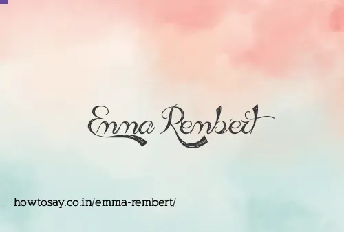 Emma Rembert