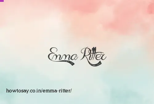 Emma Ritter