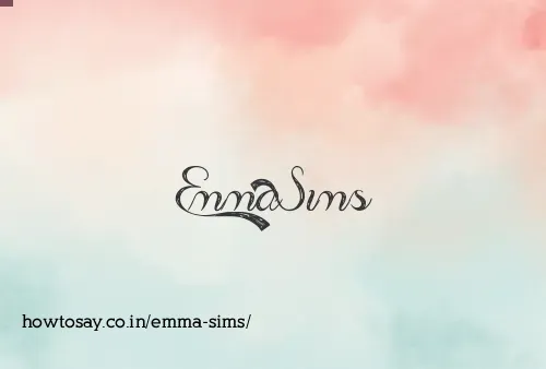Emma Sims