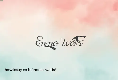 Emma Watts