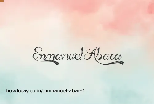 Emmanuel Abara