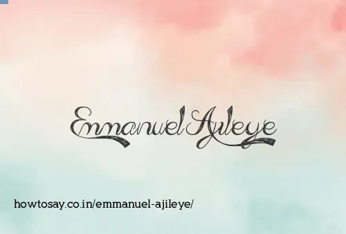Emmanuel Ajileye
